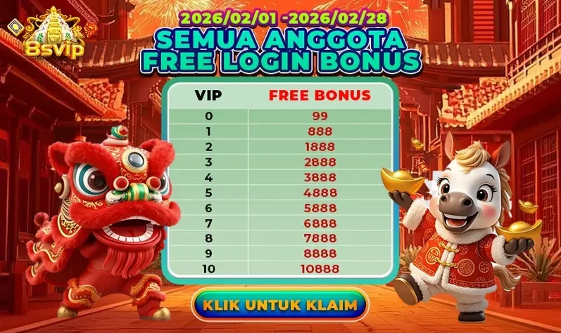 SEMUA ANGGOTA FREE LOGIN BONUS